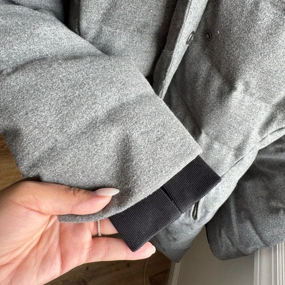 UGG Gray Puffy Coat | Small - Picture 6 of 9